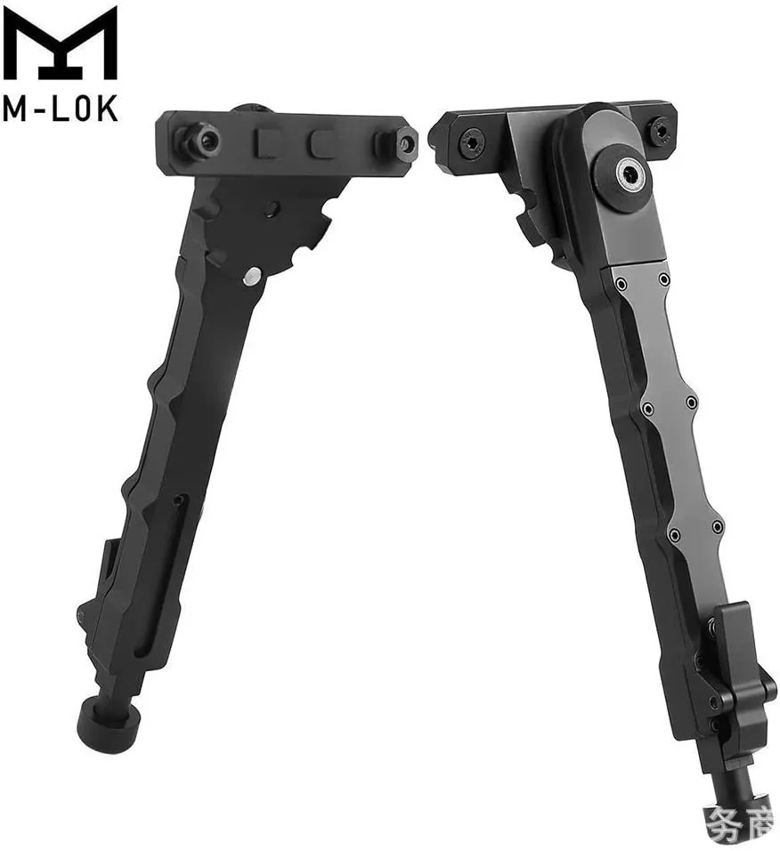 360 degree rotation V9 M-LOK bipod tactical bipod metal with mou